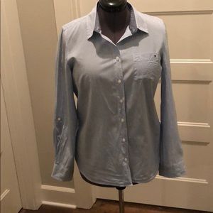 Tommy Hilfiger pinstripe button shirt